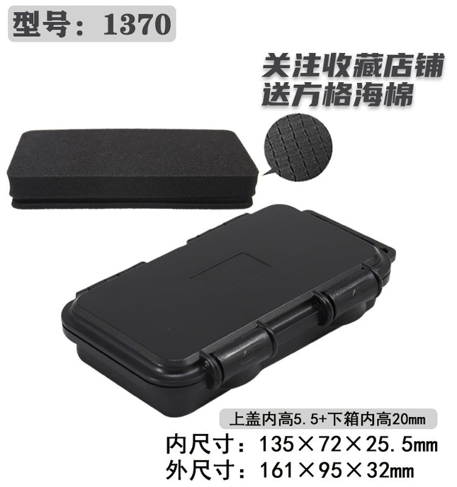Abs Tool Box Precision Instrument Ip67 Waterproof Safety Plastic Protective Box Three-Proof Edc Small Parts Box Pp