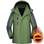 Standard green padded jacket [fleece-lined & extra thick] - hot seller! / 6xl recommended【 95-105kg 】