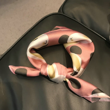 Explosions Spring and Summer 50x 50cm Small Square Scarf Women's Scarf South Korea Professional Small Scarf Varied Decorative Printed Scarf