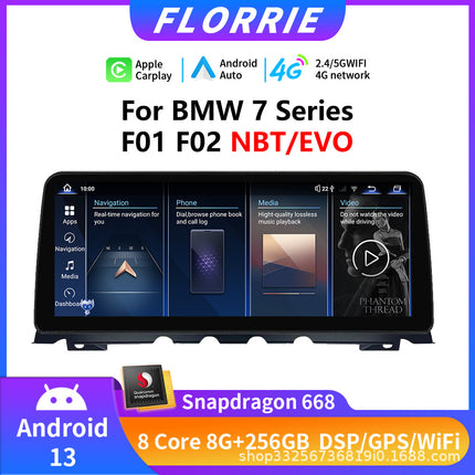 Cross-Border Supply Suitable for Bmw 7 Series F01F02 Android Large-Screen Navigation Mtk Qualcomm 668S Overseas Version