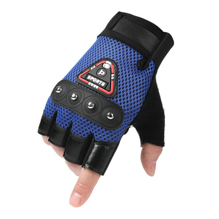 Motorcycle Motorcycle Half-Finger Gloves Men's Riding Thin Summer Anti-Slip Mountain Bike Bike Rider Tactical Gloves