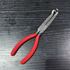 8inch straight head power-off pliers with pure red handle (1 piece)