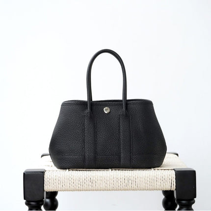 Handmade Waxed Thread 23Mini Garden Bag Ntogo First-Layer Cowhide Fashion Handbag High-End Feel Hand-Held Shoulder Bag