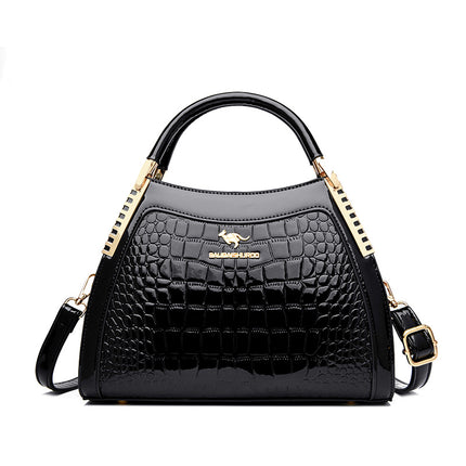 Bags Women's Bags Crocodile Pattern Handbags 2025 Foreign Trade New Trendy Ladies Handbags Women's Shoulder Bags