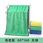 400g/㎡ car towel / 60*160 high density (grey green)