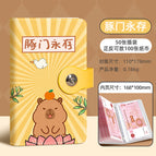 Piggy bank forever / snap button money saving book