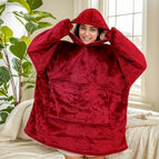 Burgundy / One size fits all: length 110cm / bust 160cm / weight 850g