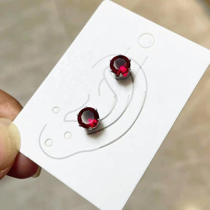 Factory wholesale ear nail without ear hole magnetic ear nail female ear bone clip male earring nail magnet stone ear bone nail