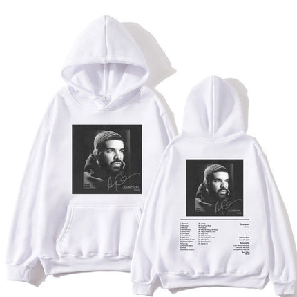 [Cross-Border Code] Rapper Drake Scorpion Music Album Print Hoodie