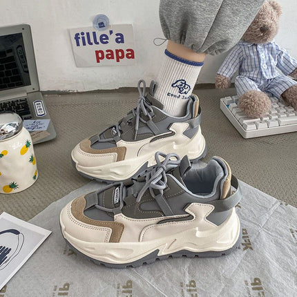 Dad Shoes for Women, New Trendy Shoes for Women, 2025 New Student Autumn New Products, Versatile Thick-Soled Casual Sports Shoes