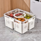 PET portable 3-compartment drain box