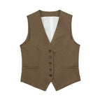 brown top / XS