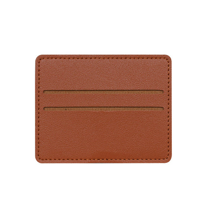 in stock ultra-thin ID card protective case card holder women's leather card case pu leather credit card multi-card holder wholesale