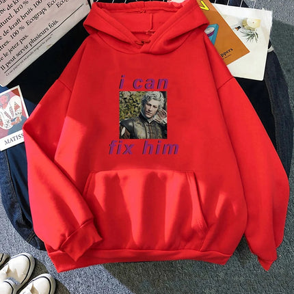 I Can Fix Him Baldur's Gate 3 Astarion Men's Game Graphic Hoodie