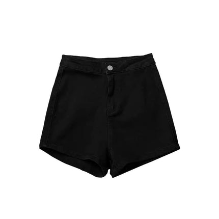 Dark Blue Denim Short Skirt for Women 2025 Summer New Anti-Exposure High-Waisted Slimming Look Petite A-Line Skirt Pants