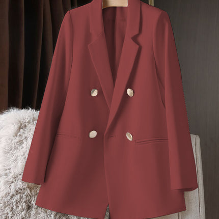 Candy Green Trendy Blazer for Women, 2026 Spring and Autumn New Korean Style, Internet Celebrity Style, Petite Casual