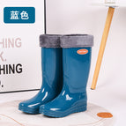 Blue-high cylinder 33cm [with detachable velvet sleeve]] / 36