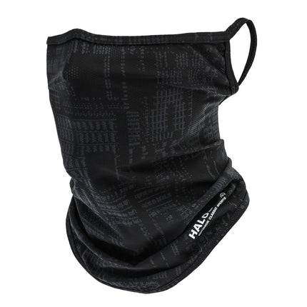 Thin Breathable Ear Hanging Real Ice Silk Face Towel Outdoor Quick-drying Face Mask Sunscreen Summer Mask Letter Turtleneck Scarf