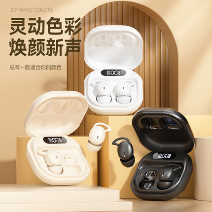 Cross-border bone conduction sleep headset Huaqiang North wireless Bluetooth headset non-in-ear noise reduction stickers ear basketball headset