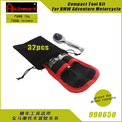Vehicle Tools Adventure Motorcycle Emergency Repair Tools Suitable for Bmw Adventure Compact Set of Tools