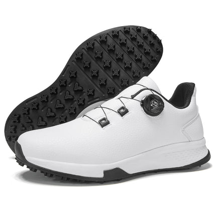 G8001 Factory Direct Supply Golf Shoes Casual Men's and Women's Fixed Nail Breathable Shoes