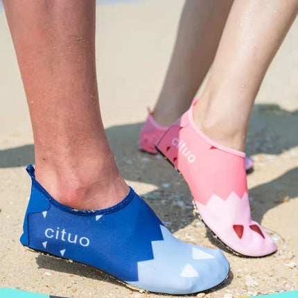 Cross-Border New Beach Shoes Non-Slip Soft Sole Outdoor Wading and River Tracing Shoes Indoor Fitness Sports Shoes Yoga Shoes Mixed Hair