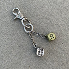 Ch buckle + 18mm ring [skull dice + copper dice]
