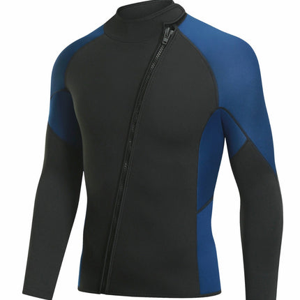 Cross-border Split 3mm Diving Suit Cold-proof Surfing Long Sleeve Sun-proof Snorkeling Surfing Jellyfish Suit Cold-proof Warm Swimsuit