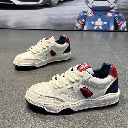 European Men's Shoes Summer Breathable 2025 New Casual Sneakers Niche Original Youth Height-Increasing Sports Trendy Shoes