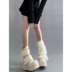 White velvet [nude shoes] [upgraded model] / 35