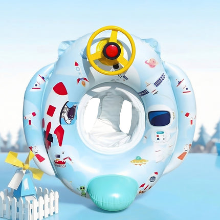 2026 New Model Children's Swimming Ring, Inflatable Thickened Swim Ring for Babies and Kids, Boys and Girls Water Park Underarm Float Ring