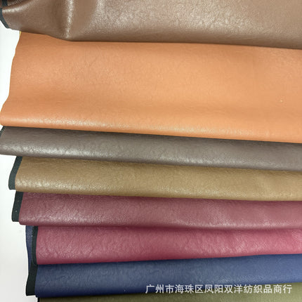 Autumn and Winter New Beach Pattern Pu Leather 1.6 Width Fur Integrated Clothing Bags Children's Clothing Decorative Packaging Decorative Leather