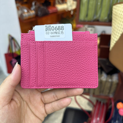 Double-sided Driver's License Multi-card Slot Genuine Leather Zipper Card Bag Top Layer Cowhide Men's Thickened Light Luxury Women's Small Coin Purse Case