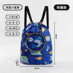 Dark blue little shark [upgraded model with shoe compartment]