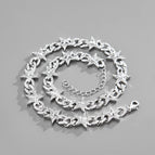 Silver necklace 18inch(45cm)