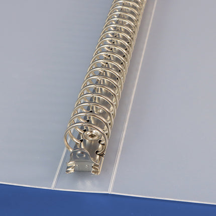 Transparent Folder B5 Plastic Metal Binder Document Storage Pp Binder Cover Factory