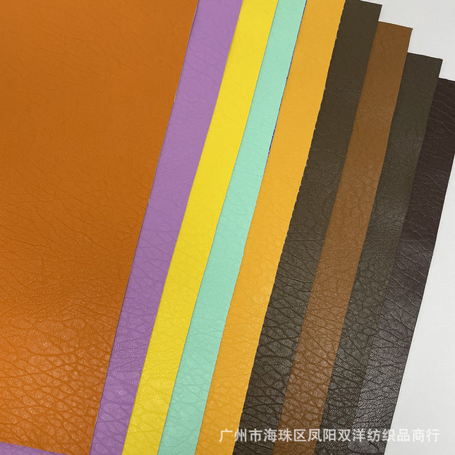 New Coarse Tree Pattern PU Clothing Leather 0.9 No-Washing Cloth Bottom Clothing Jacket Leather Clothing Children's Clothing Leather Skirt Box Packaging Decoration