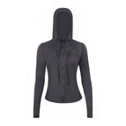 Graphite gray df hooded jacket / 2/s code