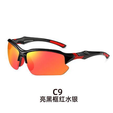 Foreign Trade Outdoor Sports Glasses, Men's Driving Sunglasses, Anti-Glare Sunglasses, Cross-Border Popular Anti-Uv Glasses