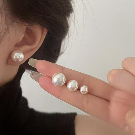 New 925 Silver Needle White Pearl Women Earrings Elegant Tassel Light Luxury Fashion High-end Exquisite Earrings Wholesale