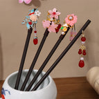Four-piece set [moonlit night shunhua song III notes light red beans]]
