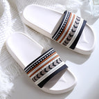 0132-White with Black Belt / 36-37 (standard yardage)