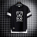 Bear short sleeve black / S