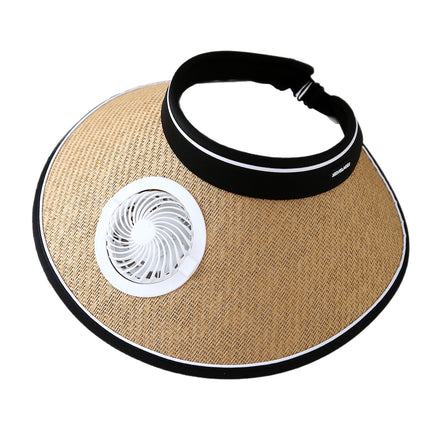 Summer Big Eave Electric Sun Hat Fan Hat Men's UV Protection Fisherman Hat Sun Hat Women's Sun Hat
