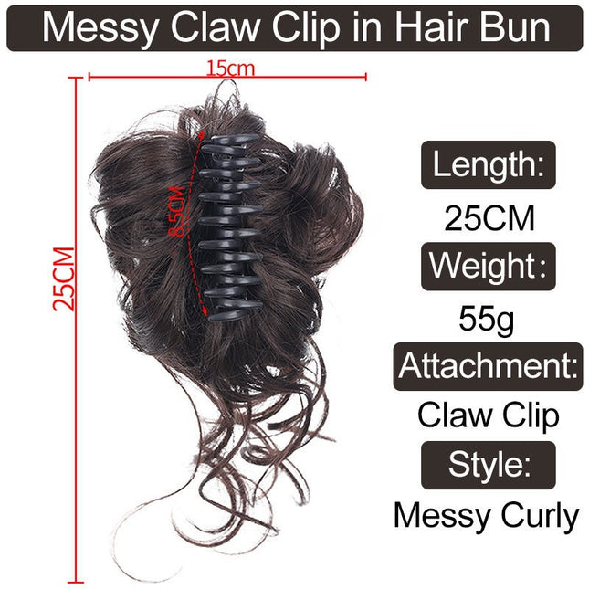 Marubeni Head Fluffy Wig Hair Accessories Hair Accessories Realistic Girls Comfortable Black Soft Durable Styling Increase Display