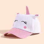 Y16 red face unicorn pink / Cap circumference 54cm recommendation 3-10