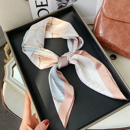70 square scarf scarf French women's high-end sense scarf all-match 2024 new matching village shirt scarf scarf wholesale