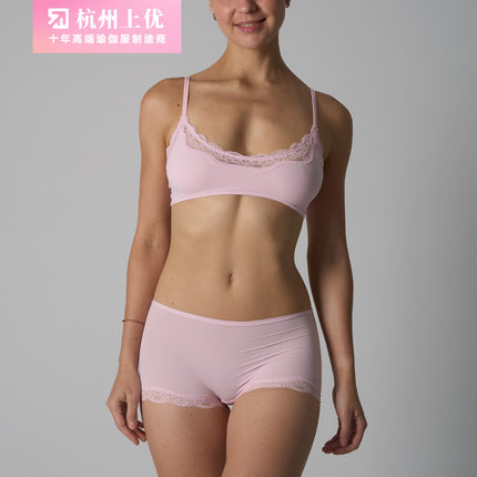 FITS EVERYDODY LACE SET Lace Underwear suit Naked Breathable French Bra Underwear Women