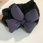 F35 cotton-filled hair tie purple