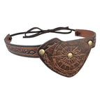 Brown embossed